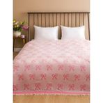 Lc Waikiki Yeni Sezon Desenli Çift Kişilik Yatak Örtüsü 200X220 cm - Pembe