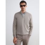 Lc Waikiki Yeni Sezon Dik Yaka Erkek Triko Kazak - Bej - 2XL