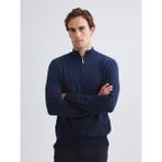 Lc Waikiki Yeni Sezon Dik Yaka Uzun Kollu Erkek Triko Kazak - Lacivert - 2XL