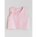Lc Waikiki Yeni Sezon Fiyonklu Armürlü Kız Çocuk Bluz - Pembe - 5 - 6 Yaş