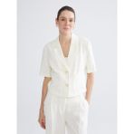Lc Waikiki Yeni Sezon Gabardin Kadın Ceket - 36 - Ekru