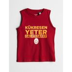 Lc Waikiki Yeni Sezon Galatasaray Baskılı Erkek Bebek Atlet - Kırmızı - 4 - 5 Yaş