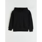 Lc Waikiki Yeni Sezon Kapüşonlu Basic Kız Çocuk Sweatshirt - Siyah - 7 - 8 Yaş