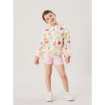 Lc Waikiki Yeni Sezon Kapüşonlu Kız Bebek Fermuarlı Sweatshirt - Ekru - 9 - 12 Ay