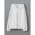 Lc Waikiki Yeni Sezon Kapüşonlu Kız Çocuk Fermuarlı Sweatshirt - Beyaz - 6 - 7 Yaş