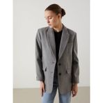 Lc Waikiki Yeni Sezon Kaşe Kadın Blazer Ceket - 36 - Gri