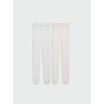 Lc Waikiki Yeni Sezon Kız Çocuk Simli Ince Külotlu Çorap 2'li - 5 - 6 Yaş - Pembe