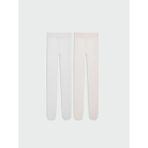 Lc Waikiki Yeni Sezon Kiz Cocuk Simli Ince Kulotlu Corap 2'li - S57566Z4 - Pembe - 5 - 6 Yaş