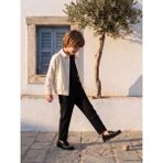 Lc Waikiki Yeni Sezon Loose Fit Erkek Çocuk Keten Karışımlı Pantolon - Yeni Siyah - 1 - 2 Yaş