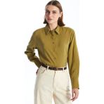 Lc Waikiki Yeni Sezon Loose Fit Kadın Gömlek - 36 - Haki