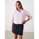 Lc Waikiki Yeni Sezon Loose Fit Kadın Gömlek - XL - Pembe