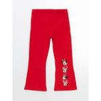 Lc Waikiki Yeni Sezon Minnie Mouse Baskili Kiz Cocuk Tayt - S5JS37Z1 - 3 - 4 Yaş - Kırmızı
