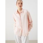 Lc Waikiki Yeni Sezon Oversize Kadın Gömlek - XL - Pembe