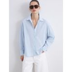 Lc Waikiki Yeni Sezon Oversize Kadın Gömlek - XS - Mavi