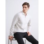 Lc Waikiki Yeni Sezon Polo Yaka Erkek Triko Kazak - Bej - 2XL