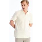 Lc Waikiki Yeni Sezon Polo Yaka Kısa Kollu Erkek Tişört - Sarı - XL