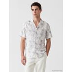 Lc Waikiki Yeni Sezon Regular Fit Desenli Viskon Erkek Gömlek - XL - Mavi
