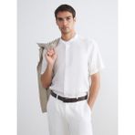 Lc Waikiki Yeni Sezon Regular Fit Hakim Yaka Kısa Kollu %100 Keten Erkek Gömlek - 2XL - Ekru