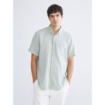 Lc Waikiki Yeni Sezon Regular Fit Kısa Kollu Erkek Gömlek - 2XL - Gri