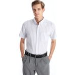 Lc Waikiki Yeni Sezon Regular Fit Kısa Kollu Erkek Gömlek - XL - Lacivert