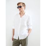 Lc Waikiki Yeni Sezon Regular Fit Uzun Kollu %100 Keten Erkek Gömlek - Beyaz - XL