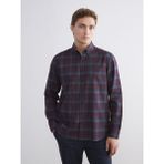 Lc Waikiki Yeni Sezon Regular Fit Uzun Kollu Ekose Erkek Gömlek - XL - Bordo