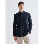 Lc Waikiki Yeni Sezon Regular Fit Uzun Kollu Ekose Erkek Oduncu Gömlek - 2XL - Lacivert