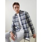 Lc Waikiki Yeni Sezon Regular Fit Uzun Kollu Ekose Erkek Oduncu Gömlek - Indigo