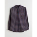 Lc Waikiki Yeni Sezon Regular Fit Uzun Kollu Ekose Gabardin Erkek Gömlek - XL - Kahverengi