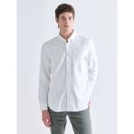 Lc Waikiki Yeni Sezon Regular Fit Uzun Kollu Erkek Oduncu Gömlek - 2XL - Beyaz