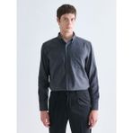 Lc Waikiki Yeni Sezon Regular Fit Uzun Kollu Erkek Oduncu Gömlek - 3XL - Antrasit