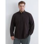 Lc Waikiki Yeni Sezon Regular Fit Uzun Kollu Erkek Oduncu Gömlek - 4XL - Kahverengi