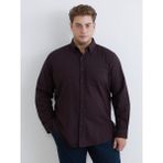 Lc Waikiki Yeni Sezon Regular Fit Uzun Kollu Erkek Oduncu Gömlek - 6XL - Mürdüm