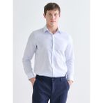 Lc Waikiki Yeni Sezon Regular Fit Uzun Kollu Poplin Erkek Gömlek - 2XL - Mavi