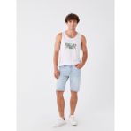Lc Waikiki Yeni Sezon Slim Fit Erkek Jean Şort - Indigo - 28