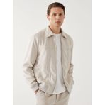 Lc Waikiki Yeni Sezon Slim Fit Gömlek Yaka Süet Erkek Ceket - Bej - 2XL