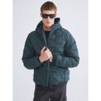 Lc Waikiki Yeni Sezon Slim Fit Kapüşonlu Erkek Şişme Mont - Yeşil - 2XL