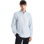 Lc Waikiki Yeni Sezon Slim Fit Uzun Kollu Armürlü Erkek Gömlek - 2XL - Mavi