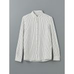 Lc Waikiki Yeni Sezon Slim Fit Uzun Kollu Çizgili Erkek Gömlek - Beyaz