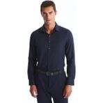 Lc Waikiki Yeni Sezon Slim Fit Uzun Kollu Oxford Erkek Gömlek - 3XL - Lacivert