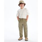 Lc Waikiki Yeni Sezon Standart Kalıp Bağcıklı Erkek Bebek Pantolon - Haki - 1 - 2 Yaş