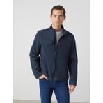Lc Waikiki Yeni Sezon Standart Kalıp Dik Yaka Erkek Mont - 4XL - Lacivert