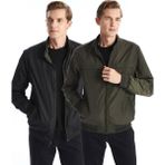 Lc Waikiki Yeni Sezon Standart Kalıp Dik Yaka Erkek Orta Kalın Mont - 2XL - Haki