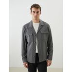 Lc Waikiki Yeni Sezon Standart Kalıp Erkek Blazer Ceket - Gri - 48