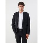 Lc Waikiki Yeni Sezon Standart Kalıp Erkek Blazer Ceket - Siyah - 58