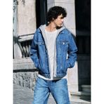 Lc Waikiki Yeni Sezon Standart Kalıp Erkek Jean Ceket - Indigo - XS