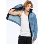 Lc Waikiki Yeni Sezon Standart Kalip Erkek Jean Ceket - S53235Z8 - İndigo - XS