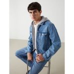 Lc Waikiki Yeni Sezon Standart Kalip Erkek Jean Ceket - S5EP30Z8 - Indigo