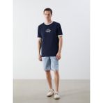 Lc Waikiki Yeni Sezon Standart Kalıp Erkek Jean Şort - Indigo - 36