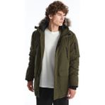 Lc Waikiki Yeni Sezon Standart Kalıp Kapüşonlu Erkek Parka - XL - Haki